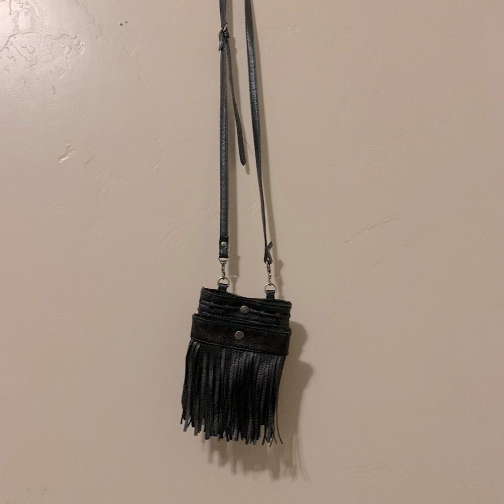 Roxanne fringe crossbody bag